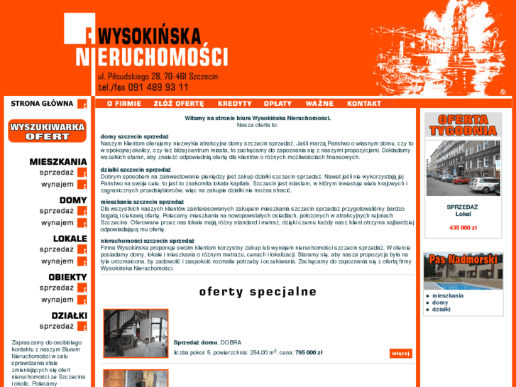 www.wysokinska.pl