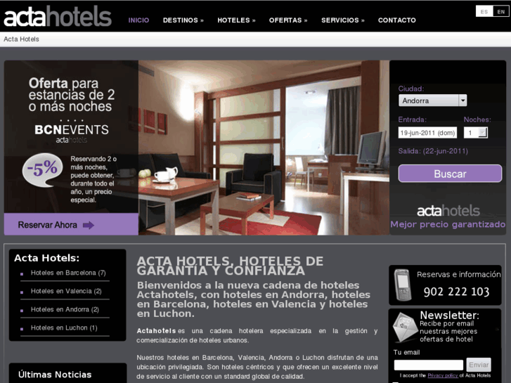 www.actahotels.com