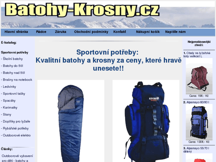 www.batohy-krosny.cz