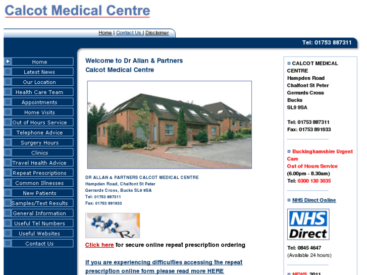 www.calcotmedicalcentre.com