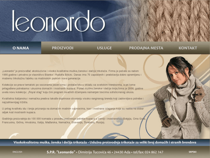 www.leonardo-knitwear.com