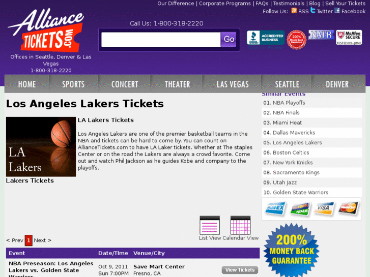 www.losangeleslakertickets.com