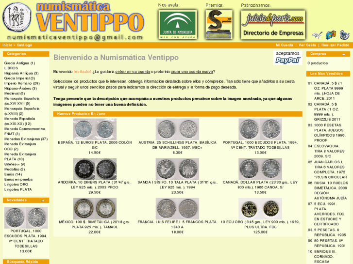 www.numismaticaventippo.com