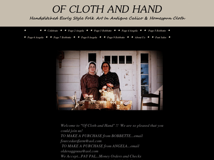 www.ofclothandhand.com