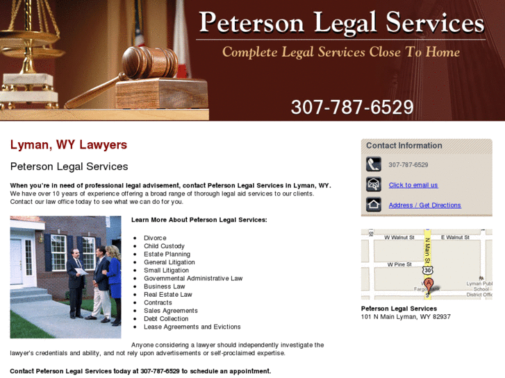 www.petersonlegalservices.com