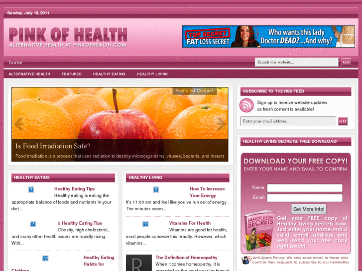 www.pinkofhealth.com