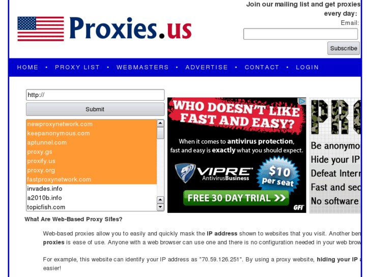 www.proxies.us
