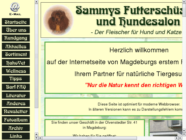 www.sammys-futterschuessel.de