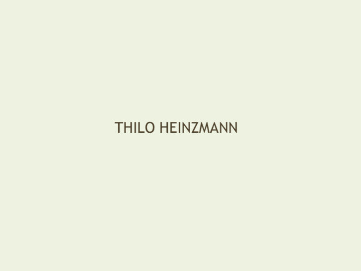 www.thiloheinzmann.com