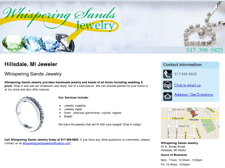 www.whisperingsandsjewelry.com