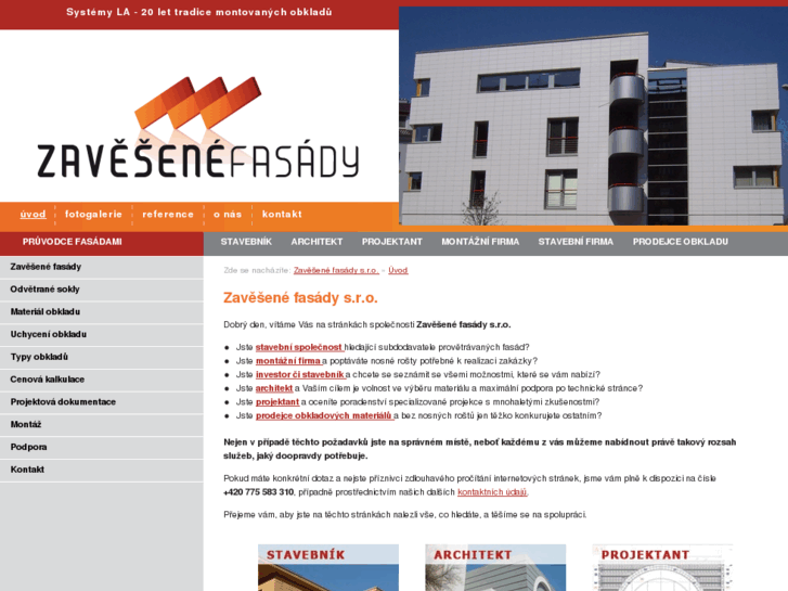 www.zavesene-fasady.cz