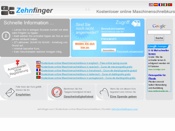 www.zehnfinger.com