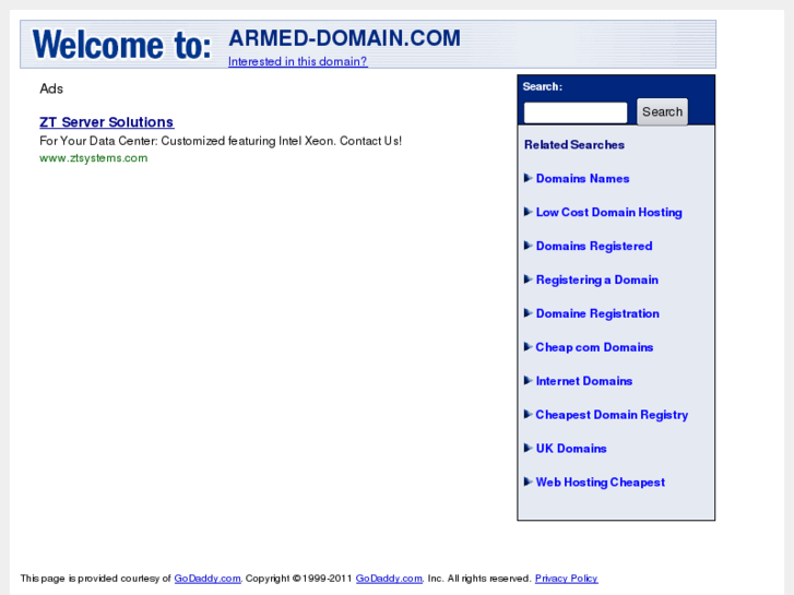 www.armed-domain.com