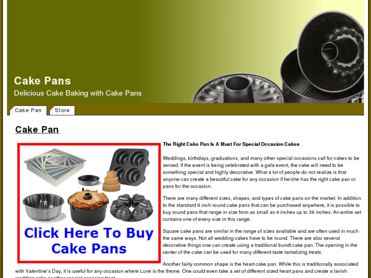 www.buycakepans.net