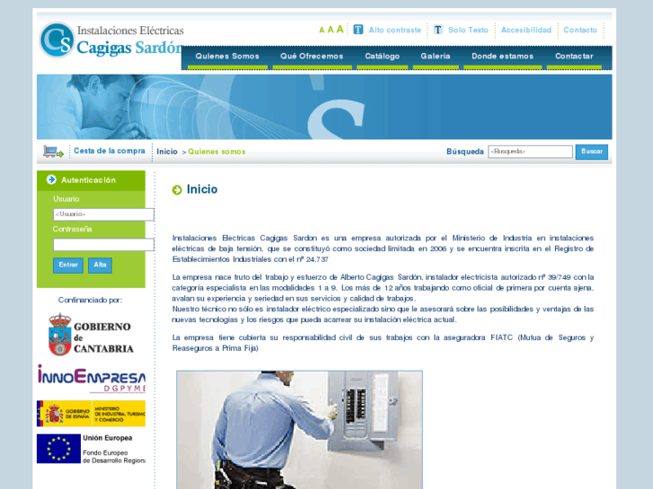 www.electricidadcagigas.es