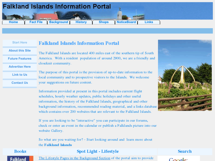 www.falklands.info