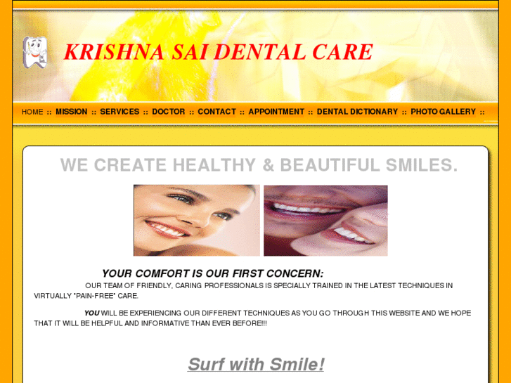 www.krishnasaidental.com