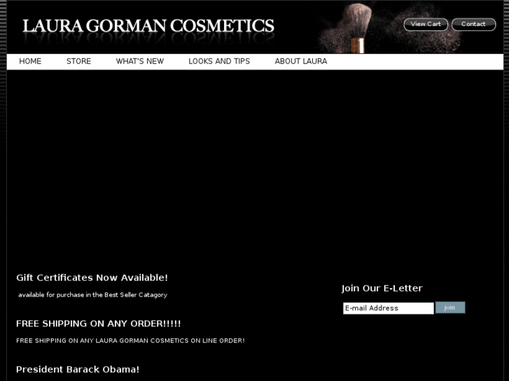 www.lauragormancosmetics.com