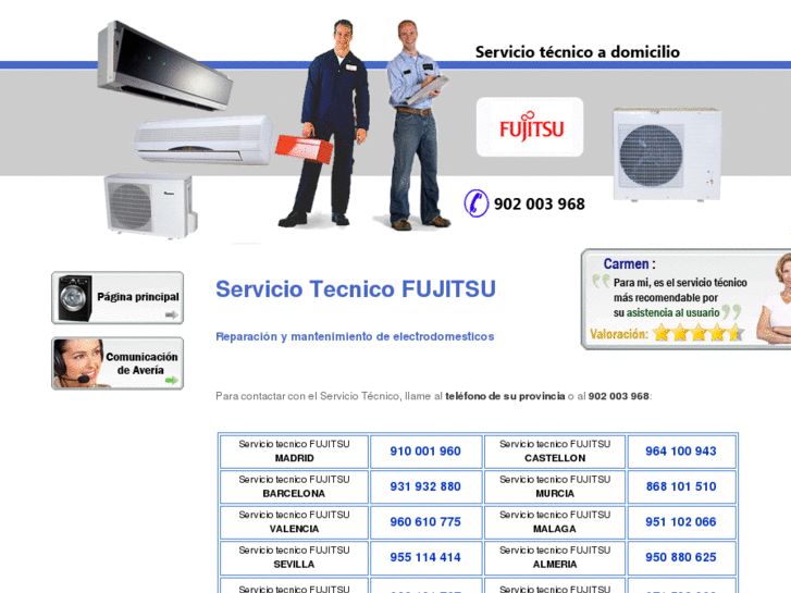 www.servicio-tecnicofujitsu.es