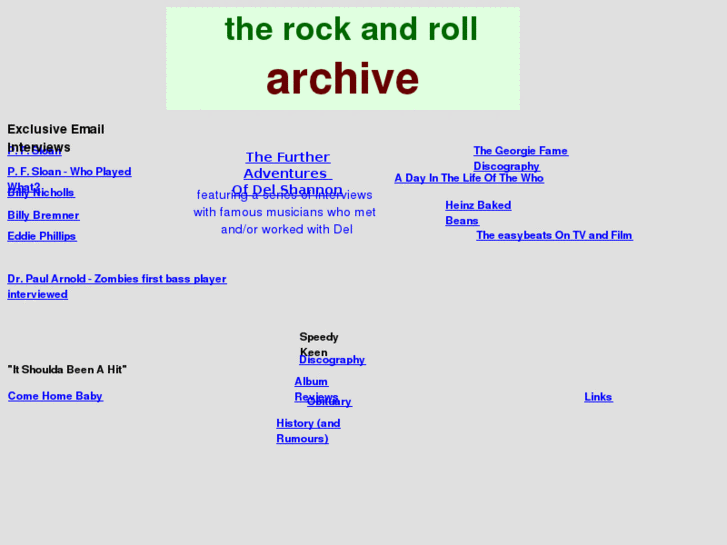 www.therockandrollarchive.com