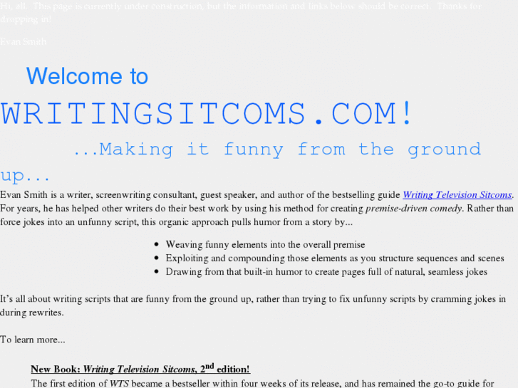 www.writingsitcoms.org