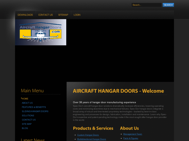 www.aircrafthangardoors.com