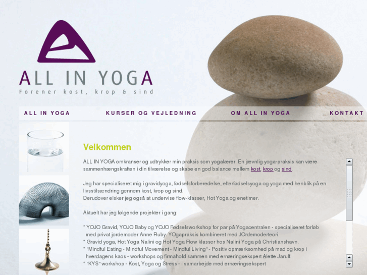 www.allinyoga.dk