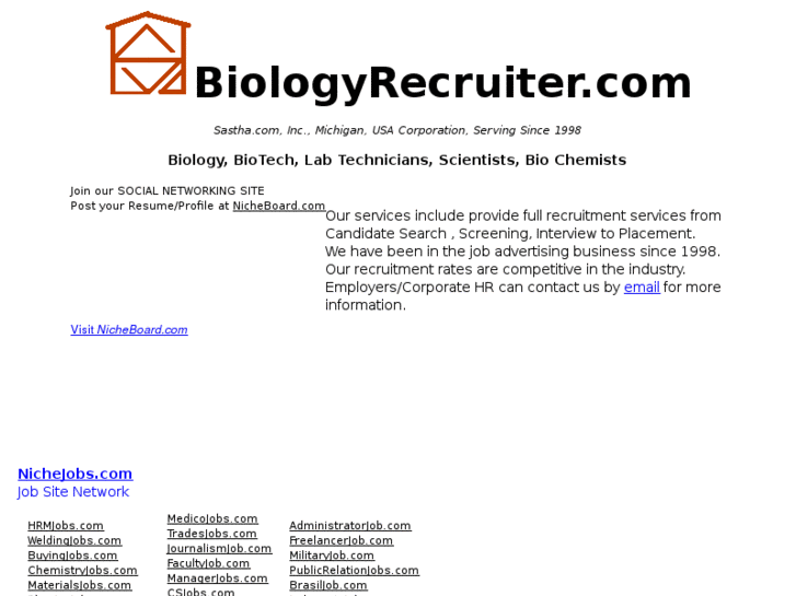 www.biologyrecruiter.com