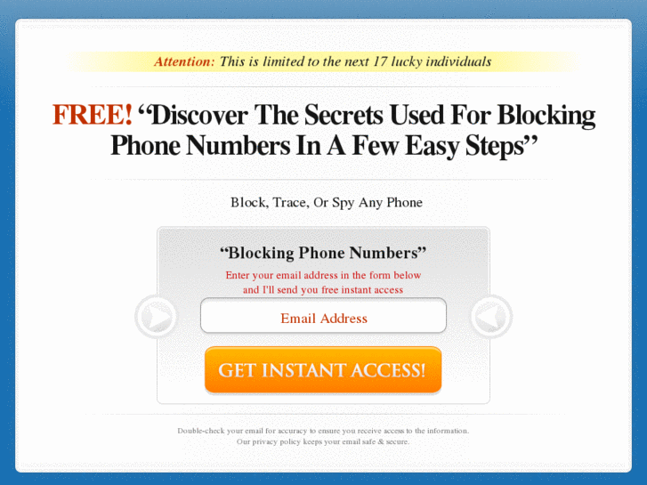 www.blockingphonenumbers.com