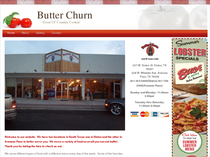 www.butterchurnrestaurant.com