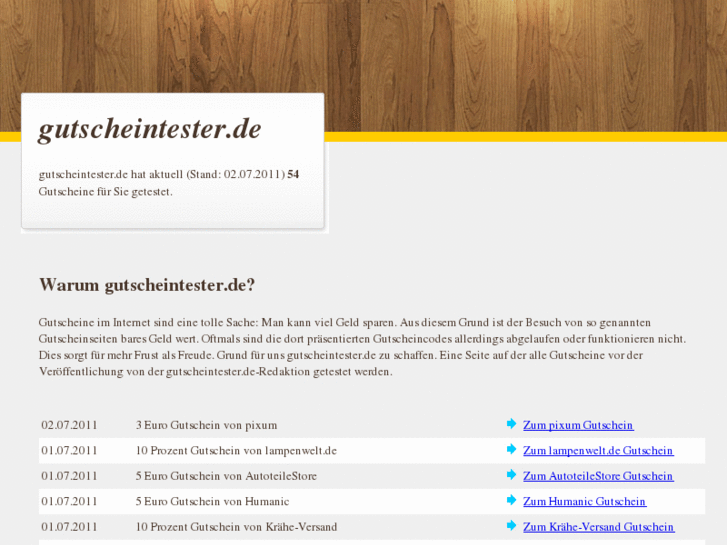 www.gutscheintester.de