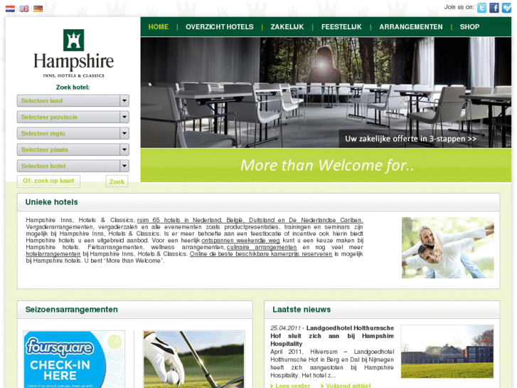 www.hampshire-hotels.com