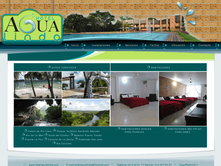 www.hotelagualinda.com