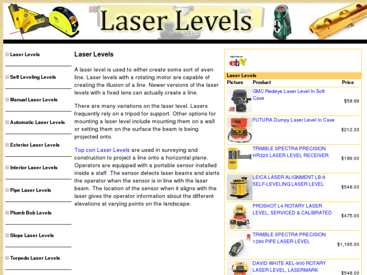 www.laser-levels.info