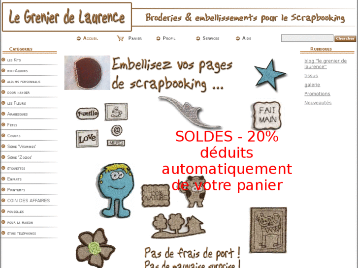 www.legrenierdelaurence.com