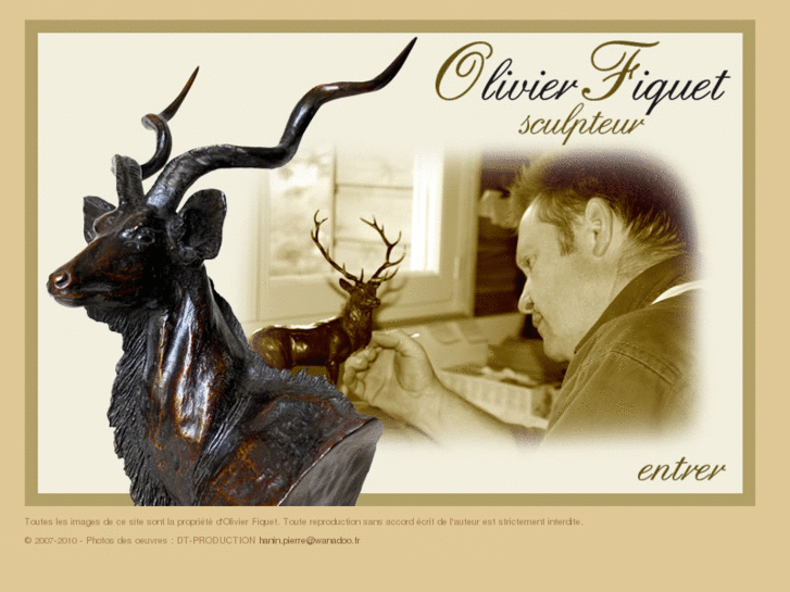 www.olivierfiquetsculpteur.com