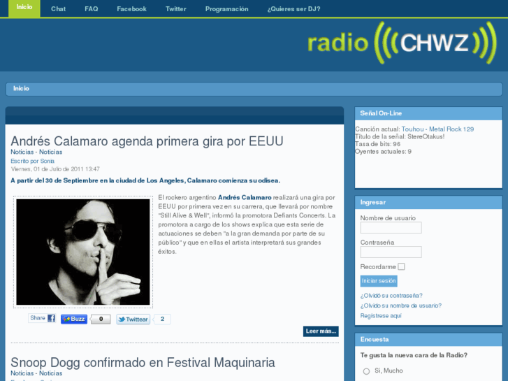 www.radiochwz.cl