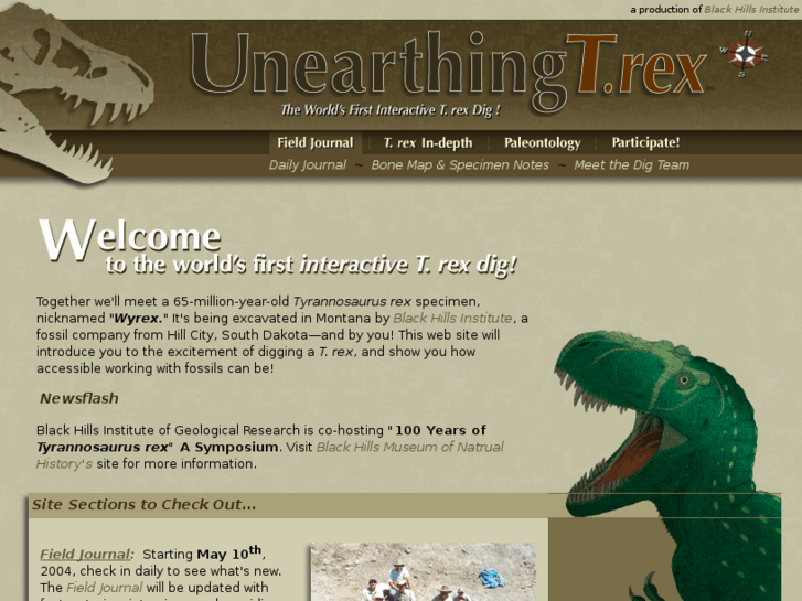 www.unearthingtrex.com