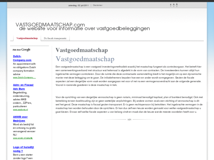 www.vastgoedmaatschap.com