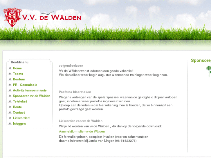 www.vvdewalden.nl