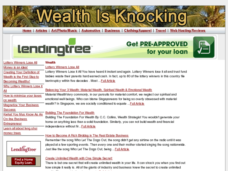 www.wealthisknocking.com