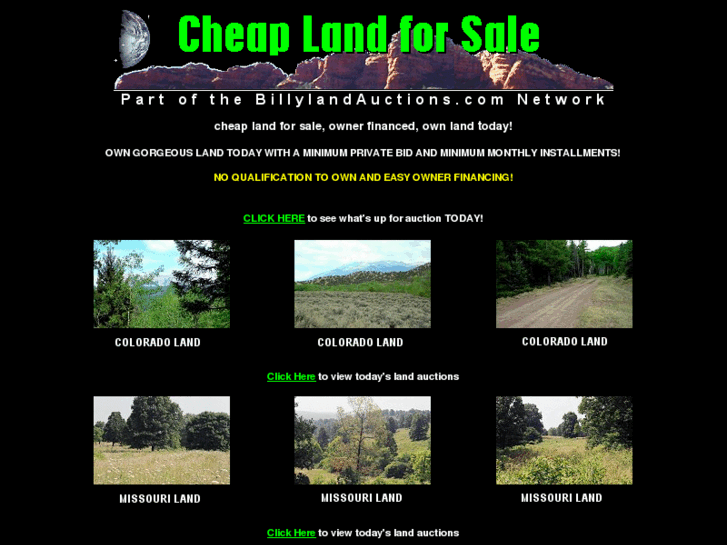 www.cheaplandforsale.com