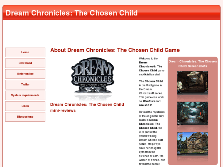 www.chosen-child-game.com