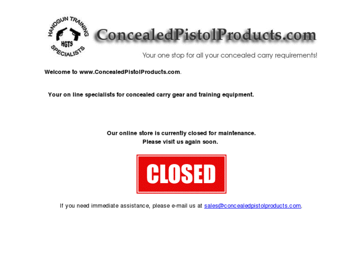 www.concealedpistolproducts.com