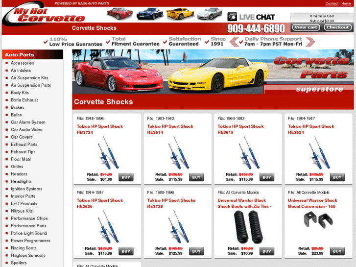 www.corvetteshocks.com