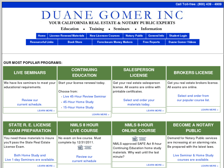 www.duanegomer.com