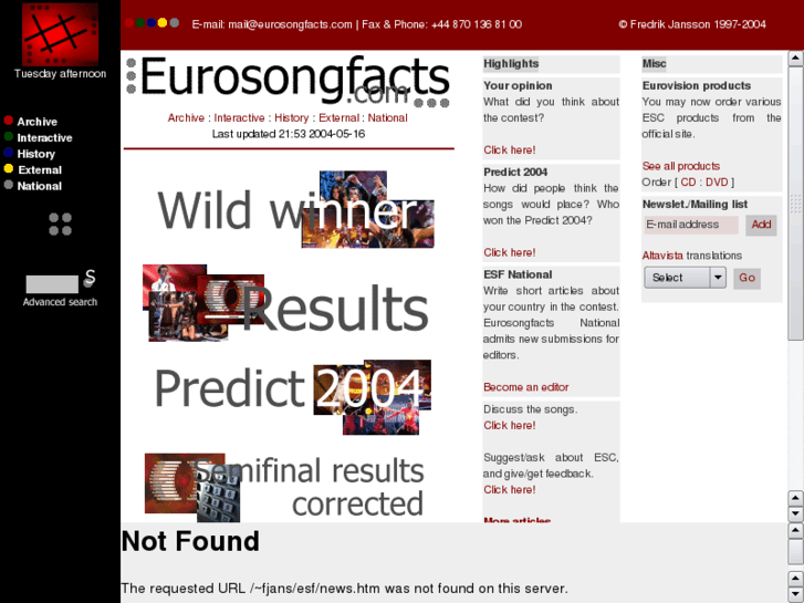 www.eurosongfacts.com