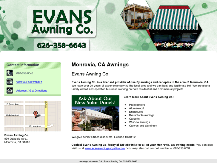 www.evansawningandpatio.net