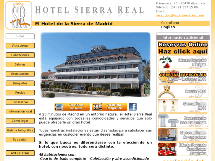 www.hotelsierrareal.com