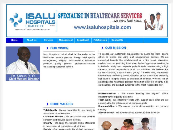 www.isaluhospitals.com